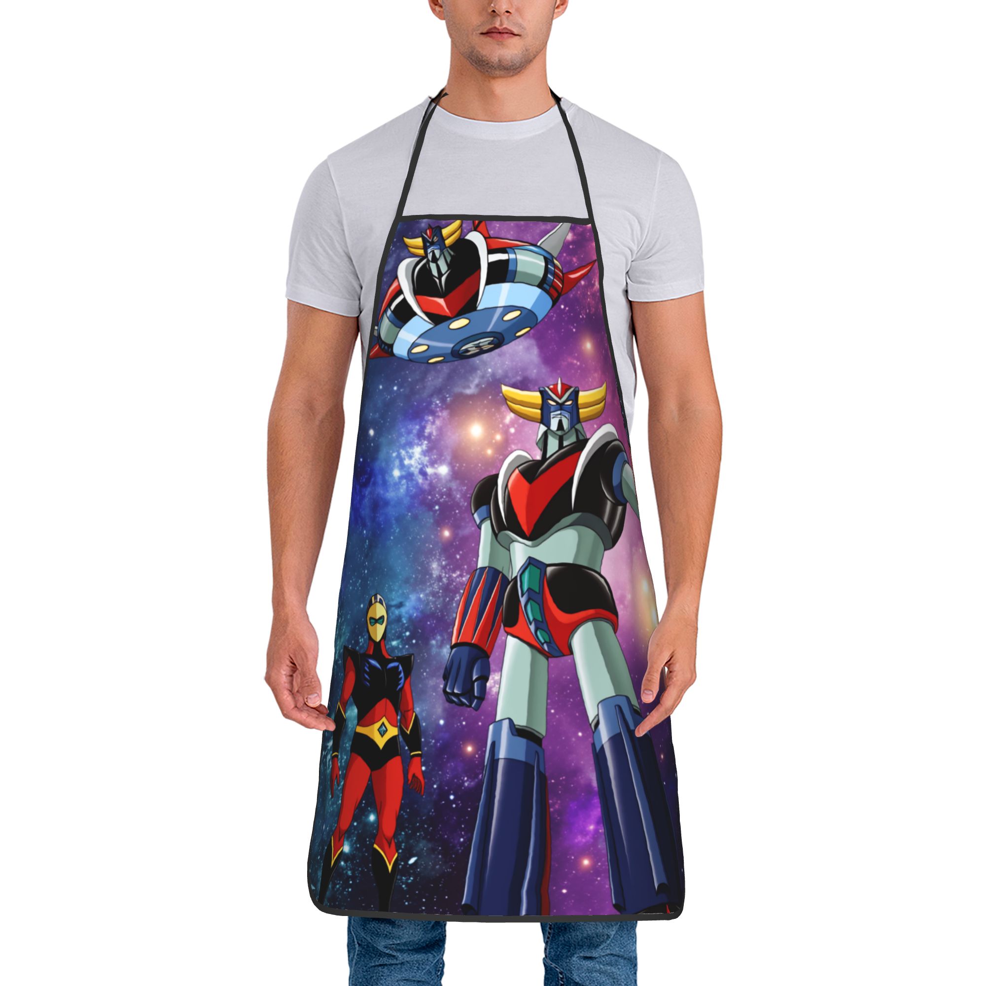 Home Cooking Robot - UFO Robot Grendizer Anime Apron Goldorak