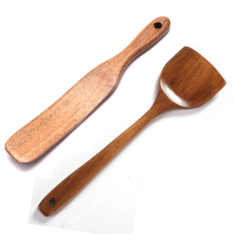 Home Cooking Cookbook - 🛒2Sizes Spatula Long Handle Heat Resistant