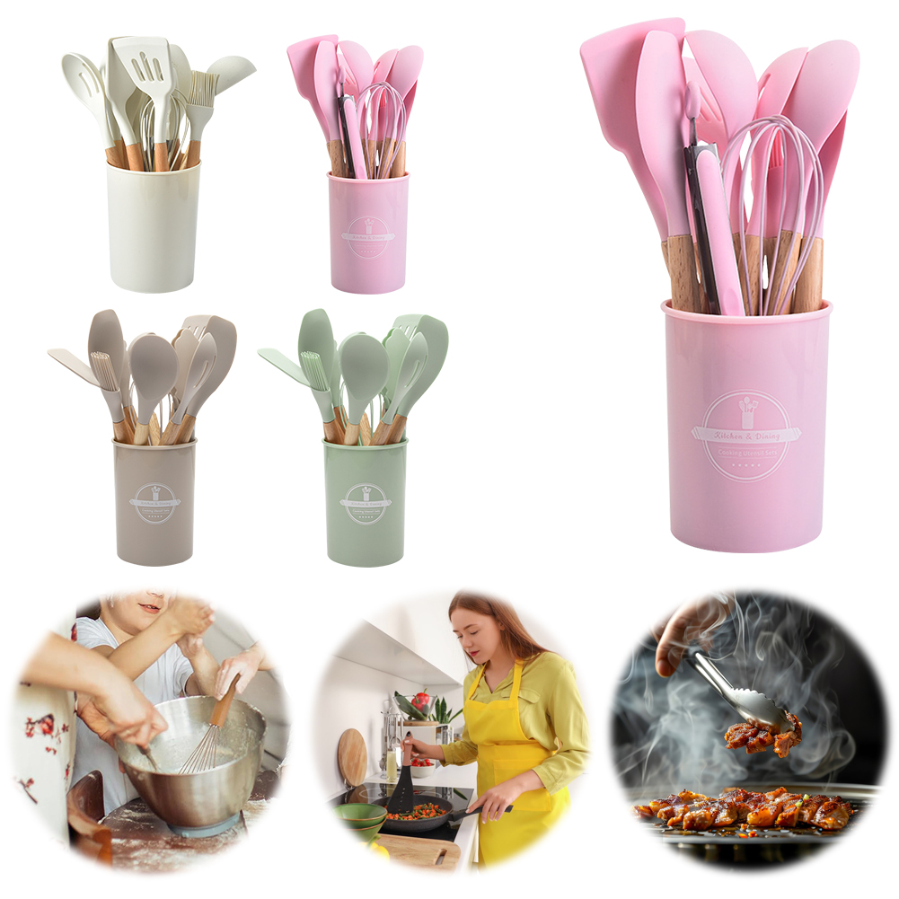 12Pcs Kitchen Utensil Set Heat - Home Cooking Cookbook recensie en prijs