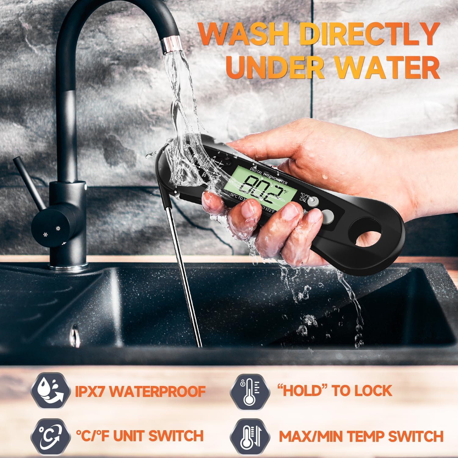 Digital Meat Thermometer Water - Home Cooking Help recensie en prijs