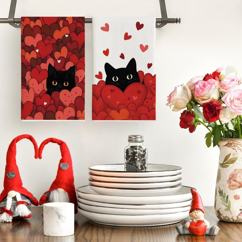 2Pcs, Heart-Shaped Black Cat K - Home Cooking For Cats recensie en prijs