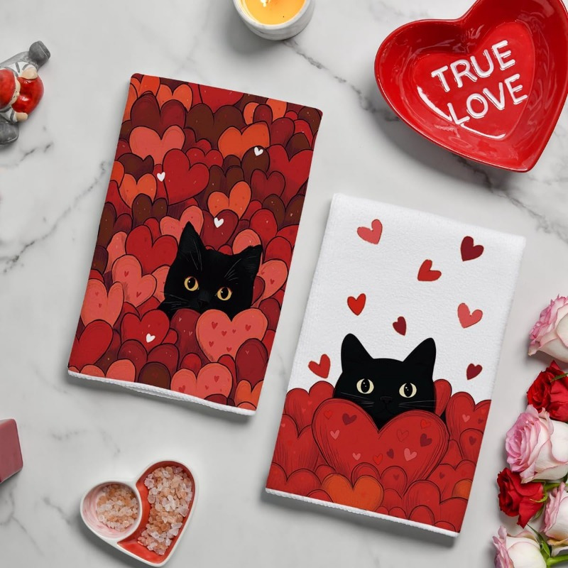 2Pcs, Heart-Shaped Black Cat K - Home Cooking For Cats recensie en prijs