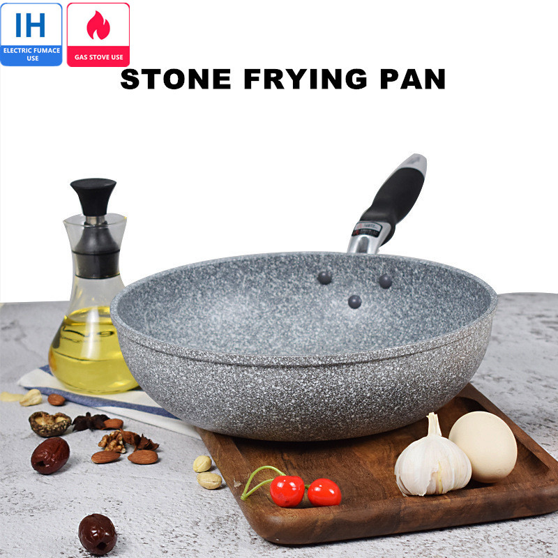Non-Stick Pan Durable Stone Fr - Home Cooking Cookbook recensie en prijs