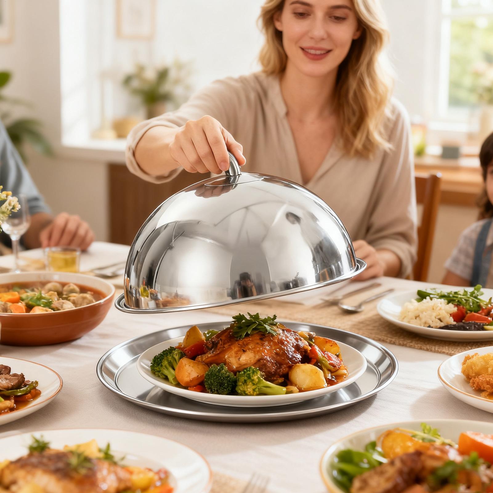 Basting Cover Round Plate Incl - Home Cooking Dishes recensie en prijs