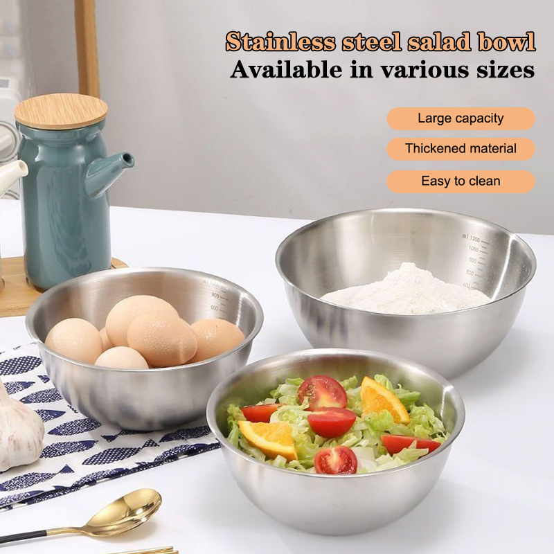 1PC Stainless Steel Bowl Set W - Home Cooking Cookbook recensie en prijs
