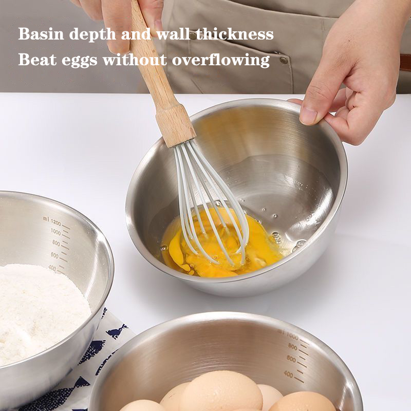 1PC Stainless Steel Bowl Set W - Home Cooking Cookbook recensie en prijs