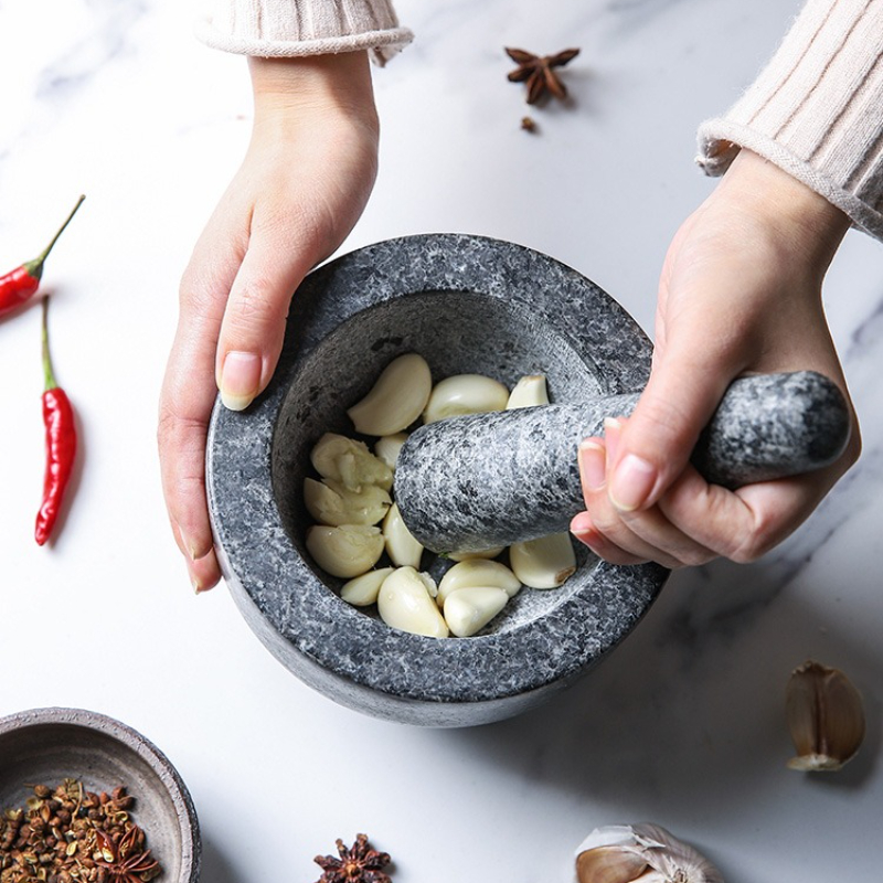Mortar and Pestle Set Heavy Na - Mortar Pestle Granite recensie en prijs