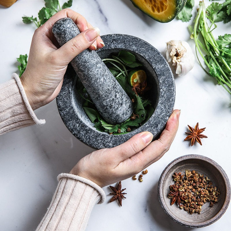 Mortar and Pestle Set Heavy Na - Mortar Pestle Granite recensie en prijs