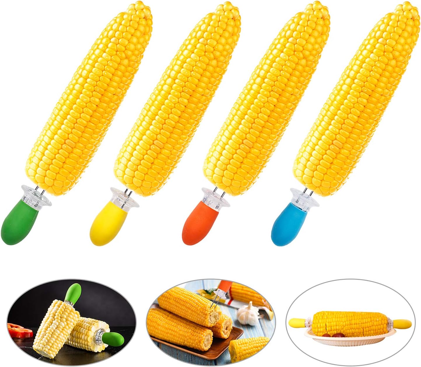 Stainless Steel Corn Cob Holde - Home Cooking On recensie en prijs