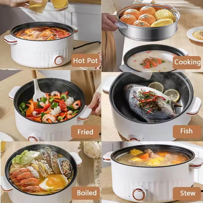 Electric Portable Multifunctio - Home Cooking Cookbook recensie en prijs