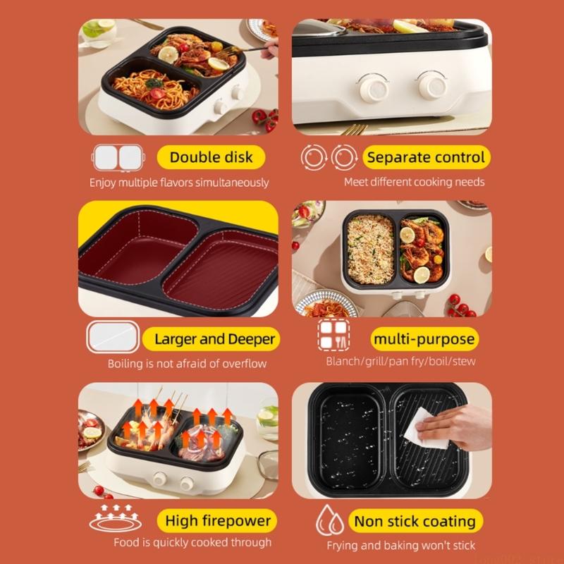 D0AB 1300W Two Zone Cooking An - Home Cooking Meal recensie en prijs