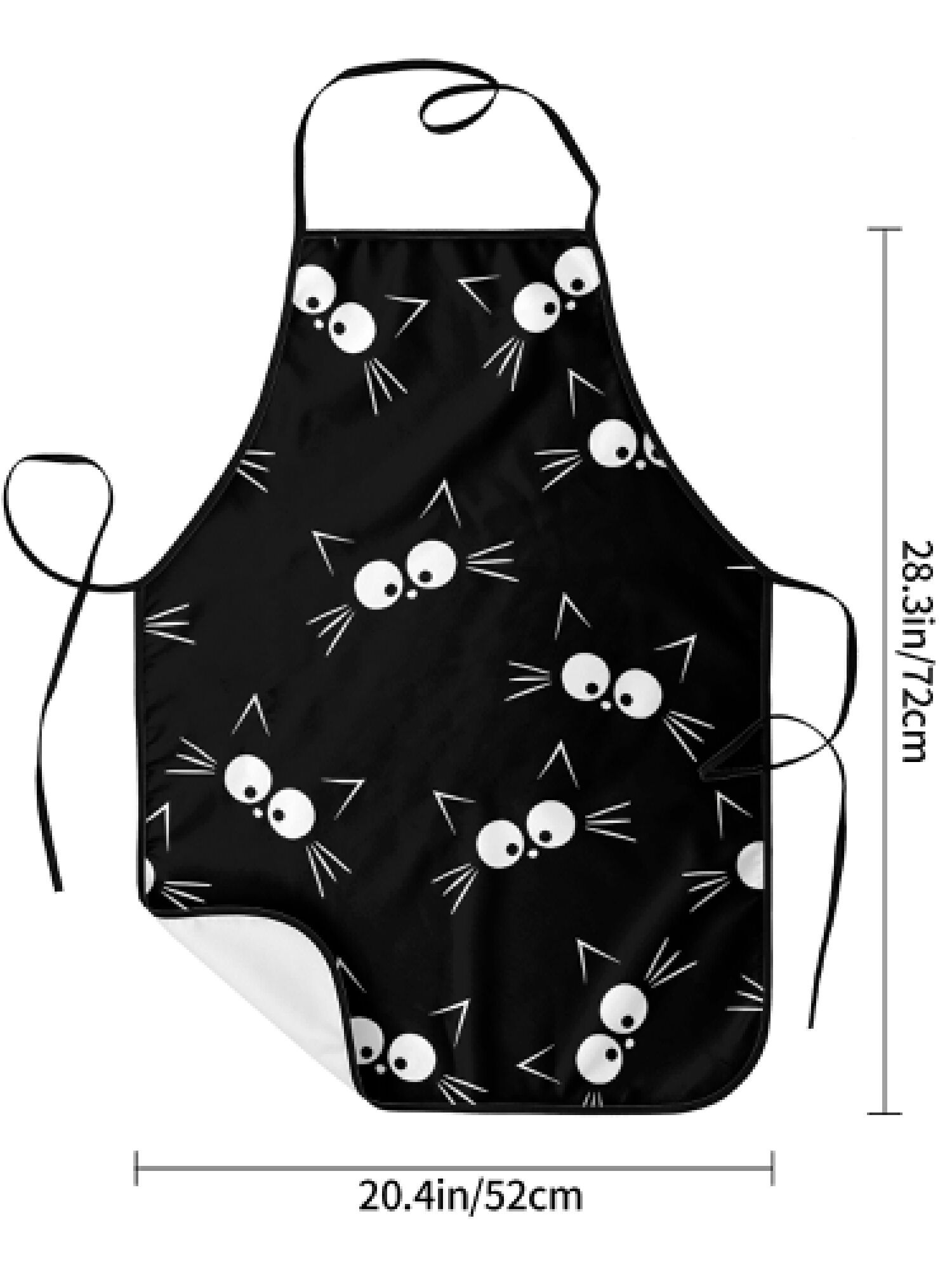 Playful Black Cat Pattern Adul - Home Cooking For Cats recensie en prijs