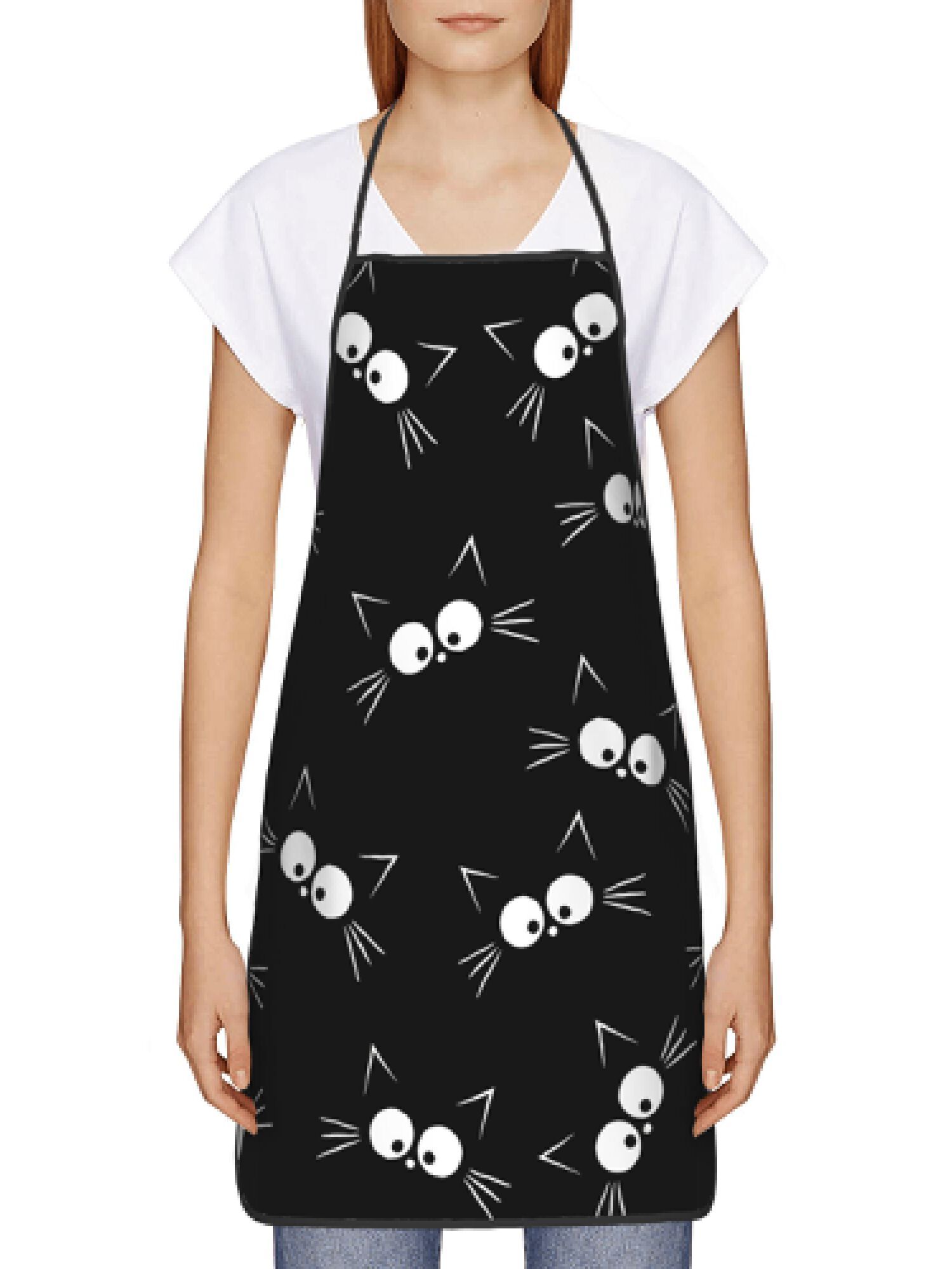 Playful Black Cat Pattern Adul - Home Cooking For Cats recensie en prijs