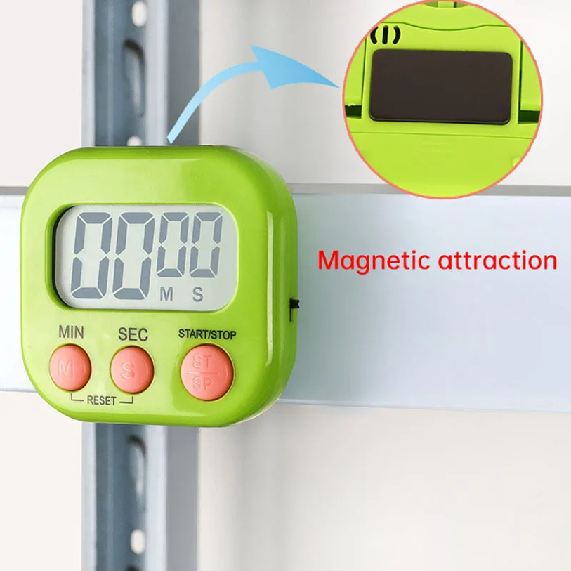 Kitchen Timer Magnetic LCD Dig - Home Cooking Cookbook recensie en prijs