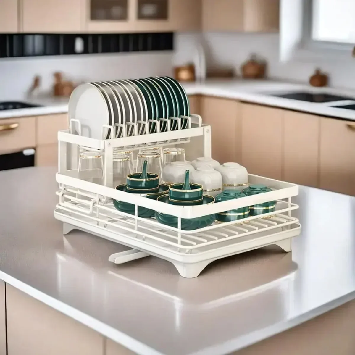 Double Layer Bowl Rack Adjusta - Home Cooking Dishes recensie en prijs