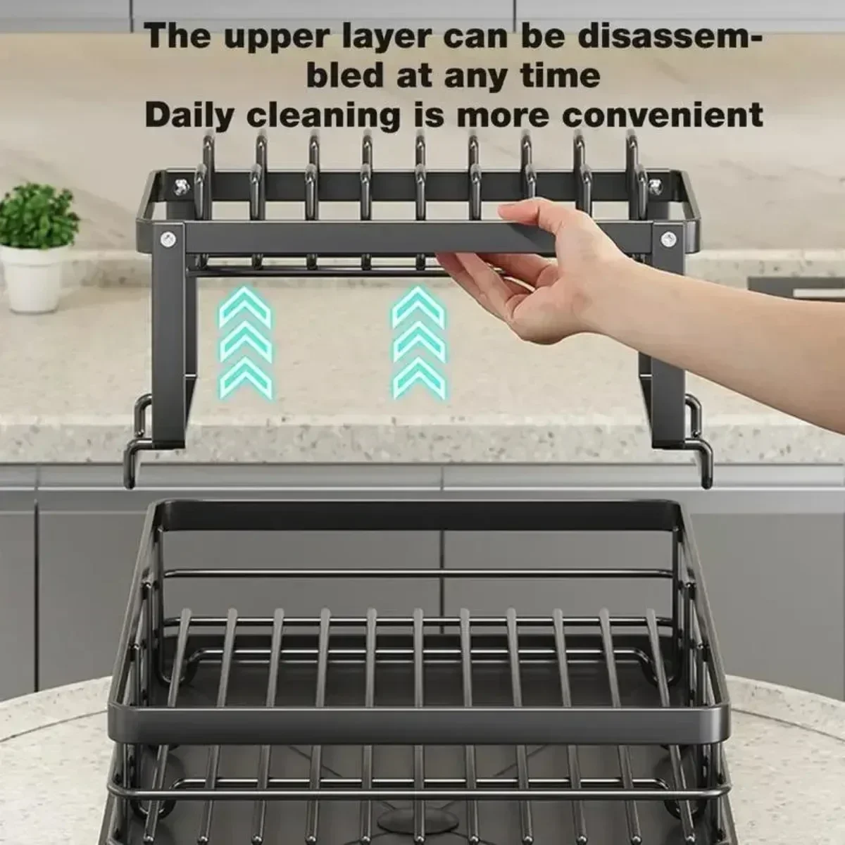 Double Layer Bowl Rack Adjusta - Home Cooking Dishes recensie en prijs