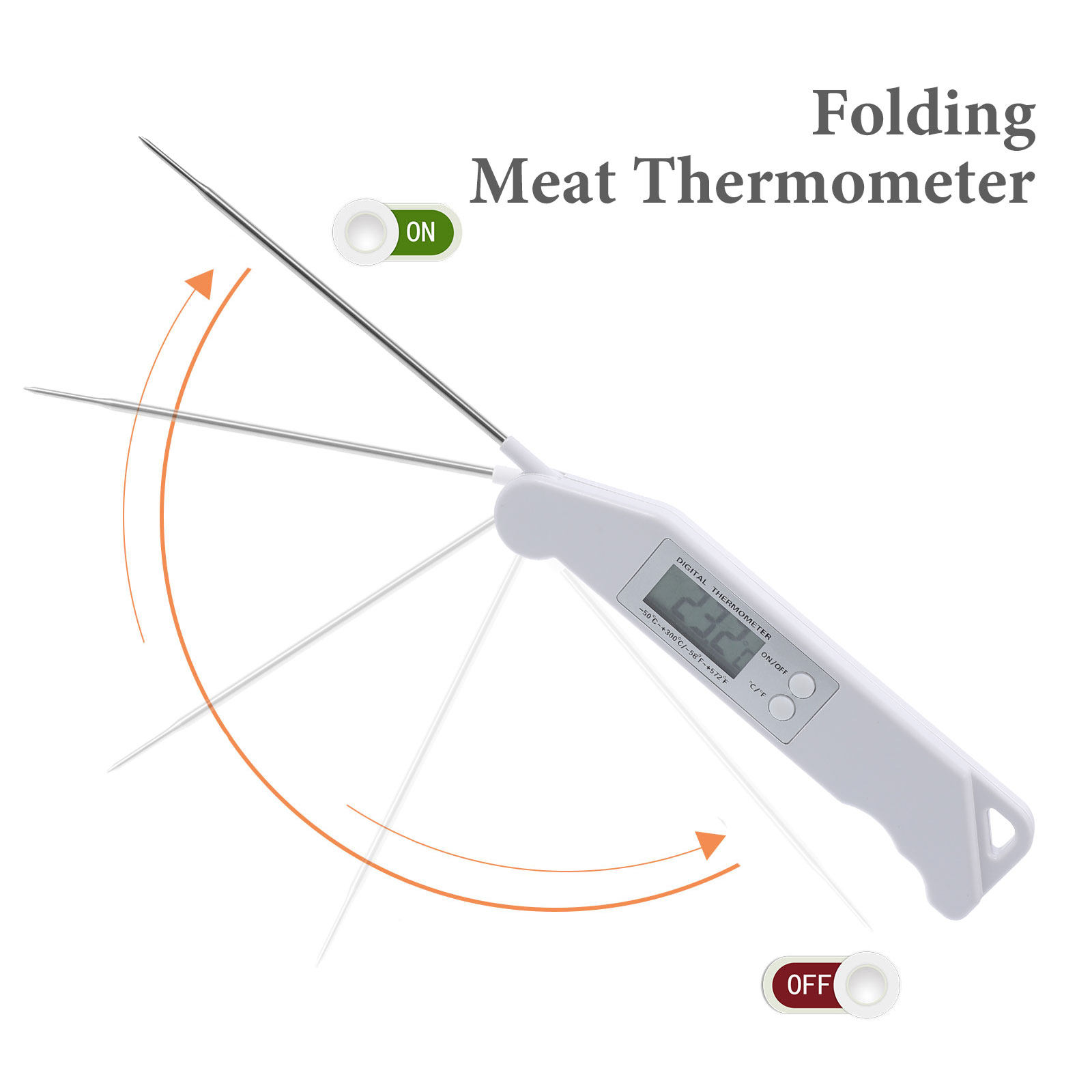 Folding Electronic Thermometer - Home Cooking Help recensie en prijs