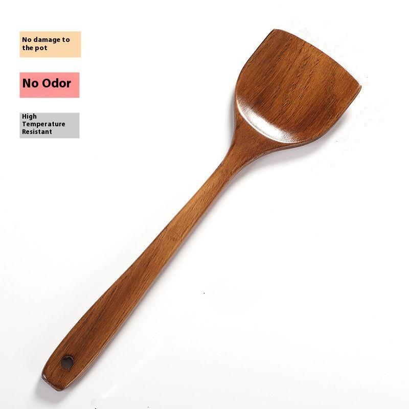 Wooden Spatula Long Handle Hea - Home Cooking Cookbook recensie en prijs