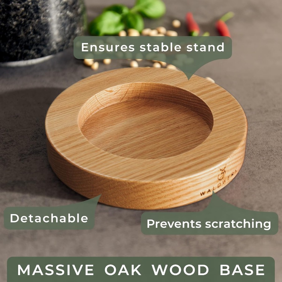 WALDWERK Mortar and Pestle Set - Mortar Pestle Granite recensie en prijs