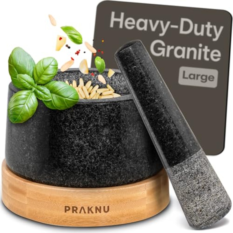 Large 2 Cup Mortar and Pestle  - Mortar Pestle Granite recensie en prijs