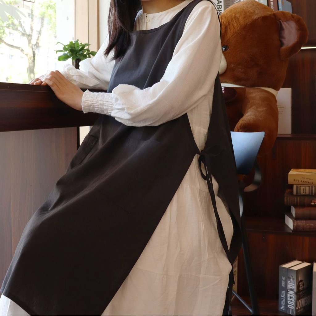 Cotton Apron Korean Sleeveless - Home Cooking Business recensie en prijs