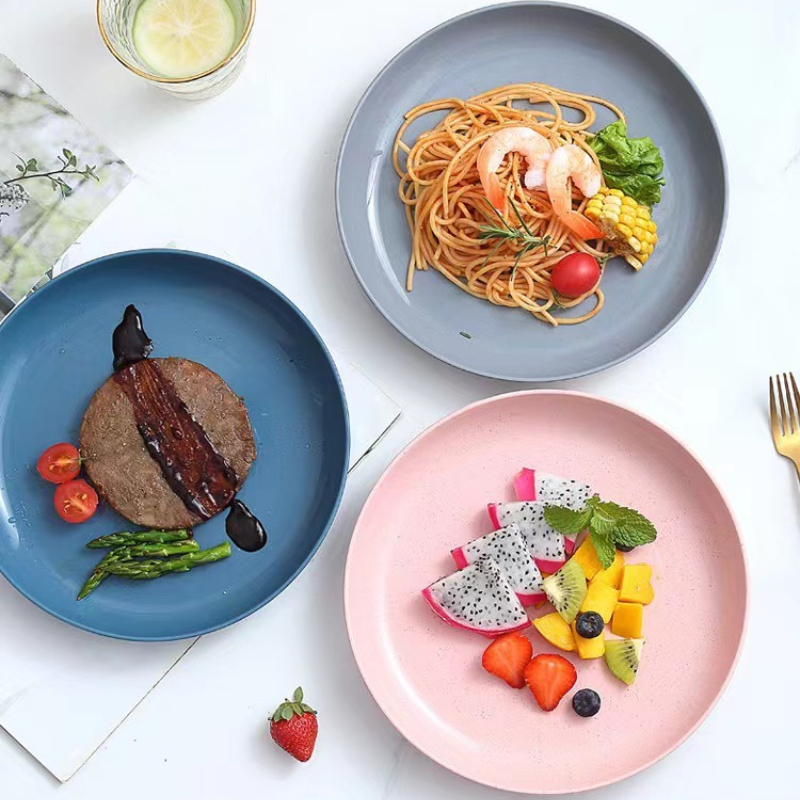 23cm Nordic Wheat Straw Dinner - Home Cooking Dishes recensie en prijs