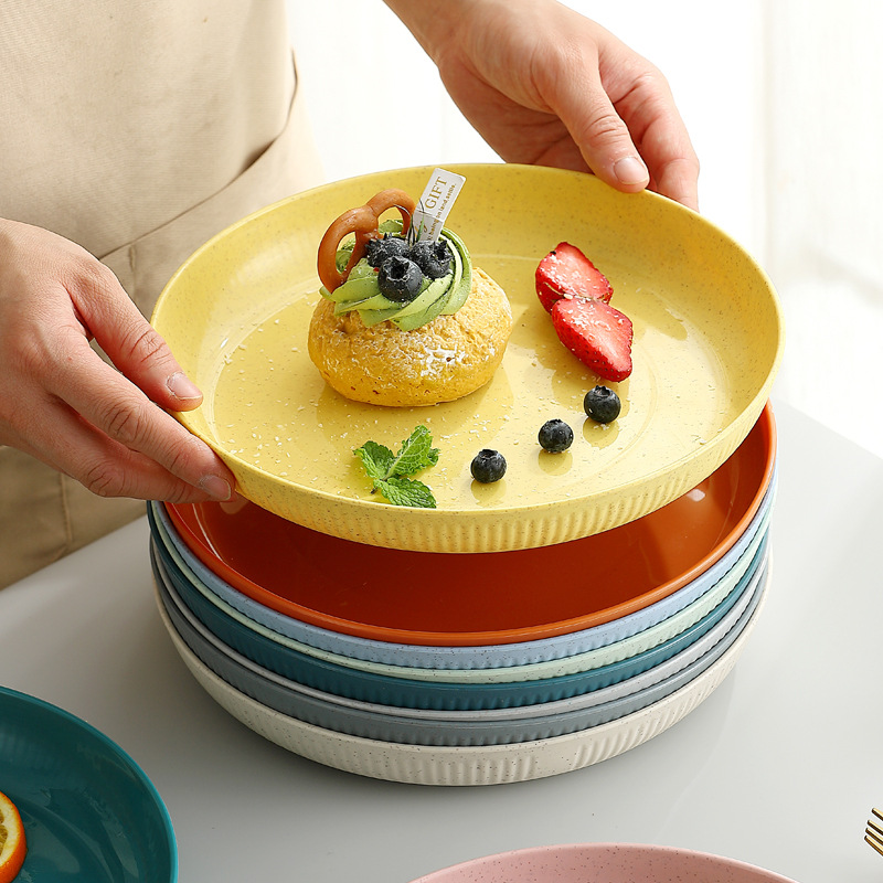 23cm Nordic Wheat Straw Dinner - Home Cooking Dishes recensie en prijs