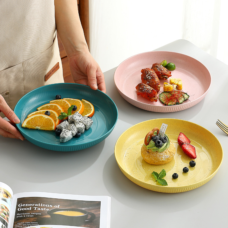 23cm Nordic Wheat Straw Dinner - Home Cooking Dishes recensie en prijs