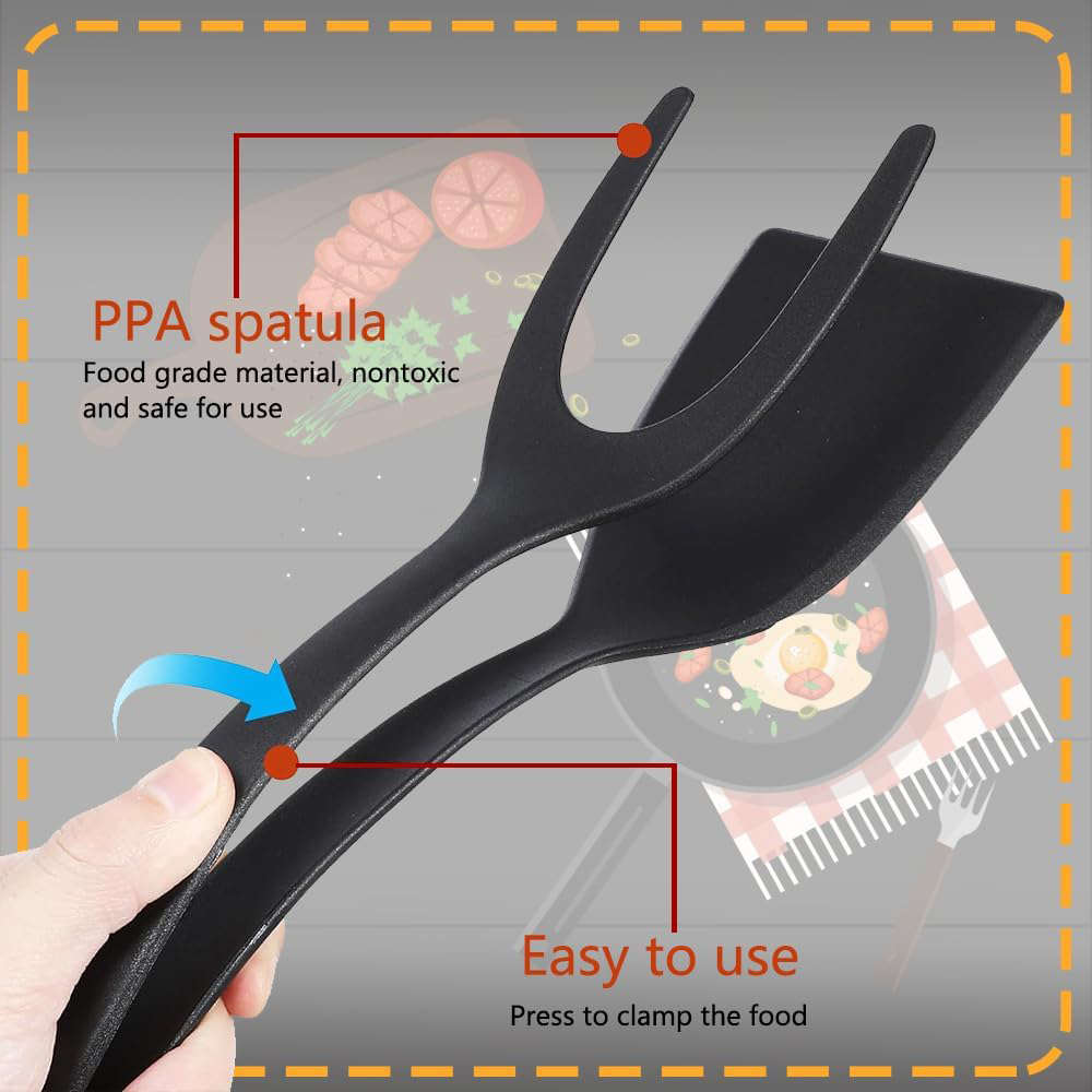 2 in 1 Grip Flip Spatula Clamp - Home Cooking Cookbook recensie en prijs