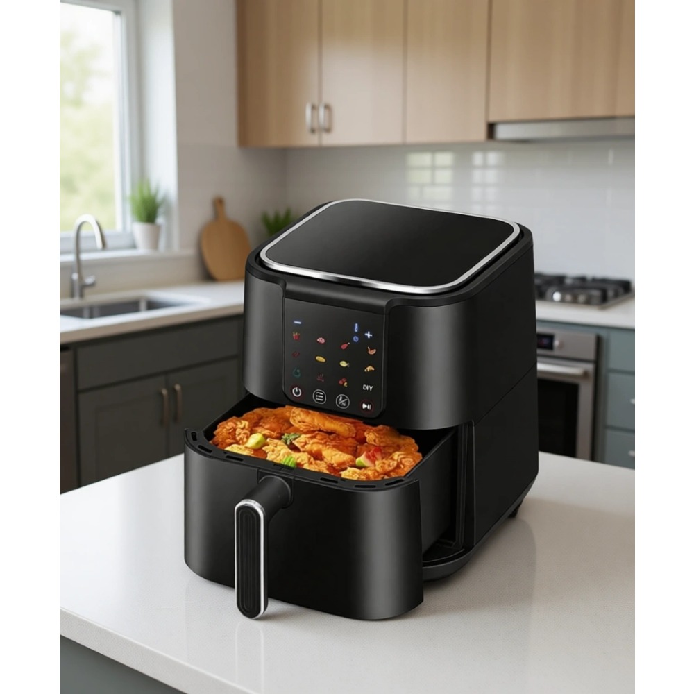 Large 6Qt Oil Free Airfryer Ov - Home Cooking Meal recensie en prijs