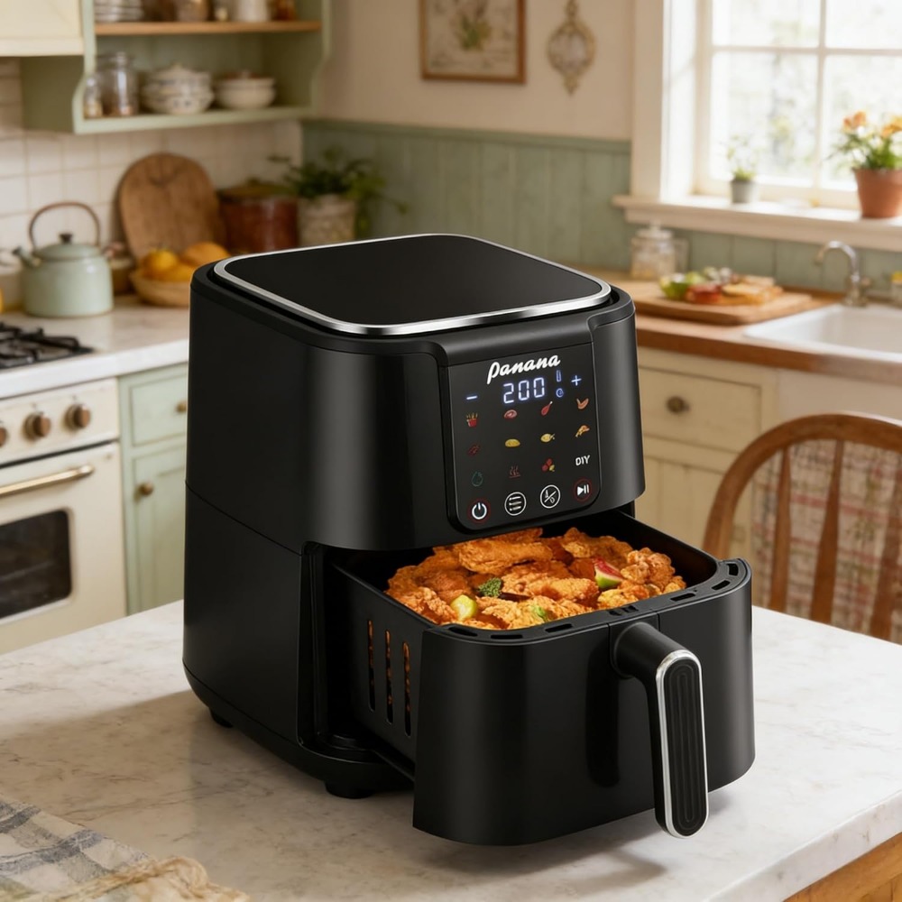 Large 6Qt Oil Free Airfryer Ov - Home Cooking Meal recensie en prijs