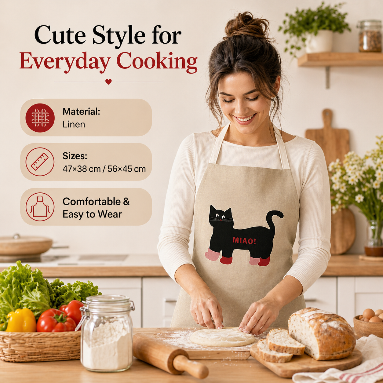 Cute Black Cat White Rabbit Li - Home Cooking For Cats recensie en prijs