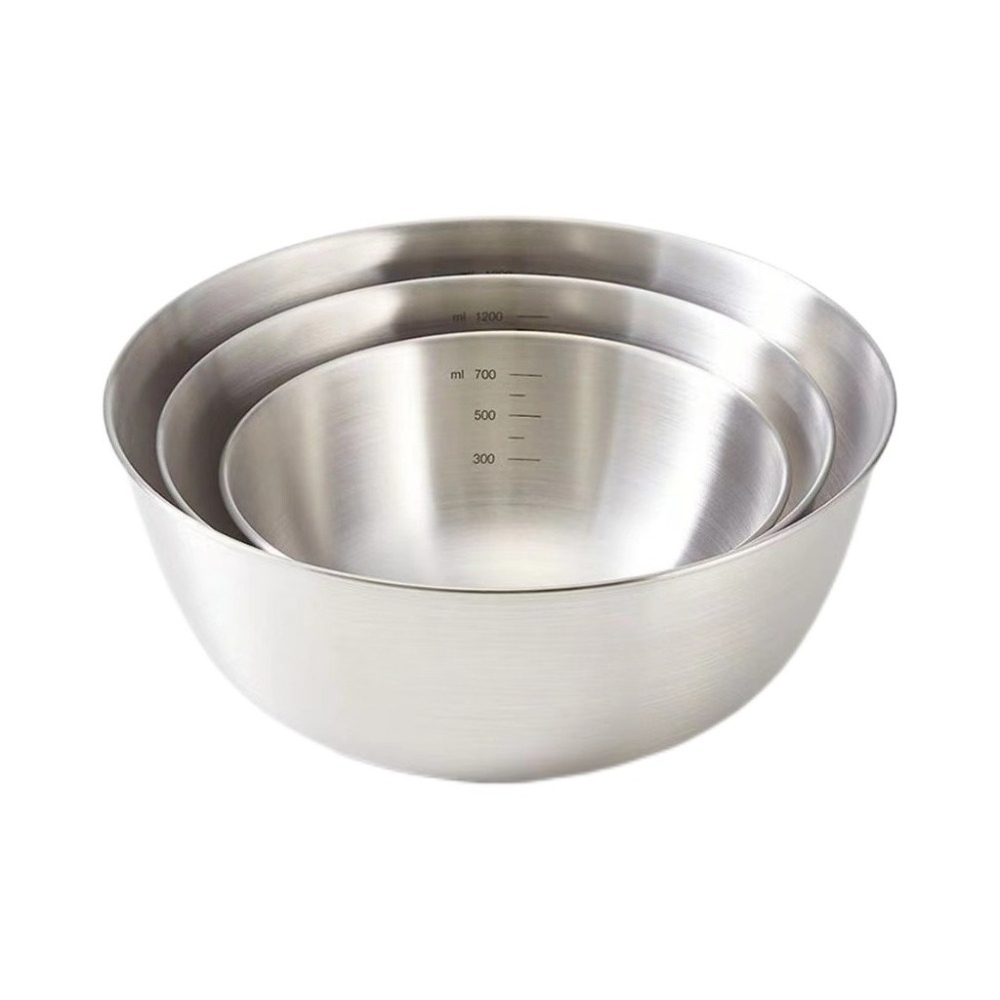3pcs Stainless Steel Bowl Set  - Home Cooking Cookbook recensie en prijs
