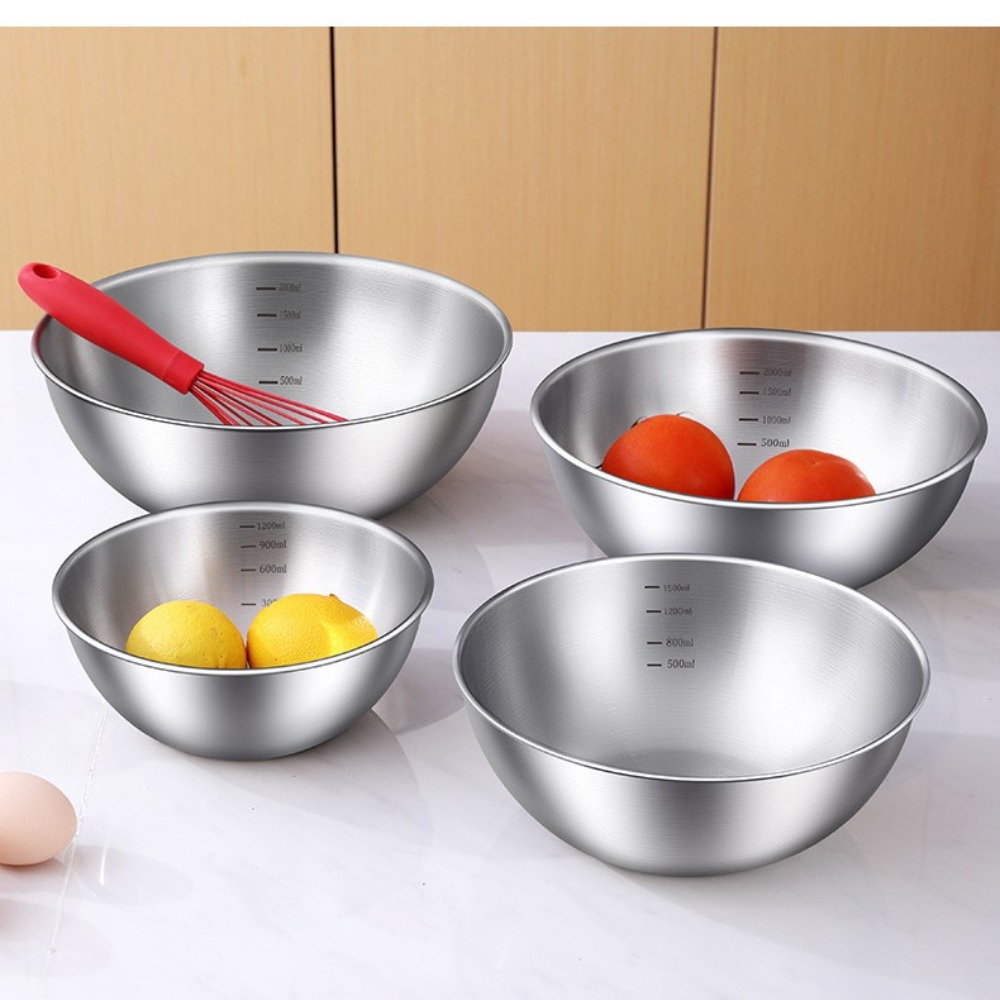 3pcs Stainless Steel Bowl Set  - Home Cooking Cookbook recensie en prijs