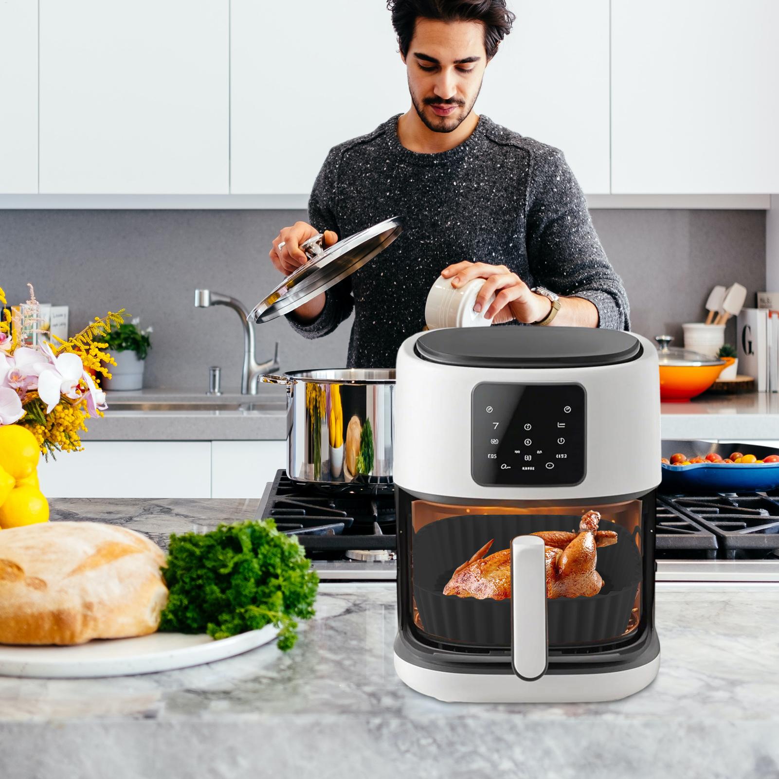 Reusable Air Fryer Liners Squa - Home Cooking Cookbook recensie en prijs