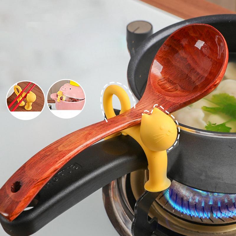 Spoon Rest Cat Shape Spoon Coo - Home Cooking For Cats recensie en prijs