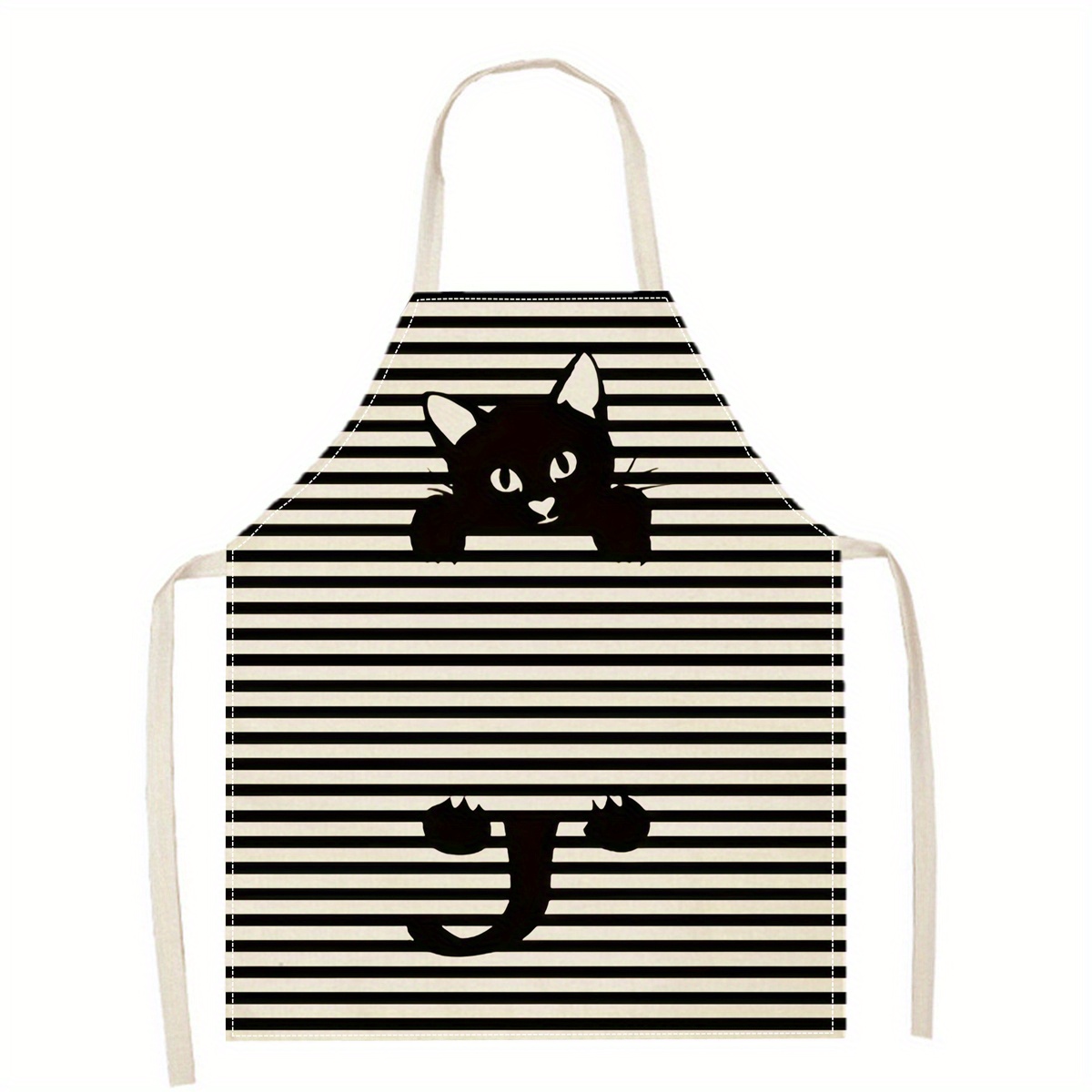 Linen Apron Funny Cat Sunglass - Home Cooking For Cats recensie en prijs