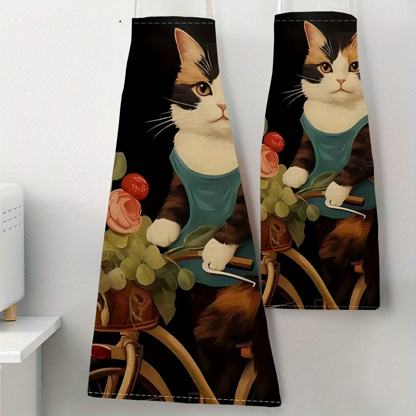 Linen Apron Funny Cat Sunglass - Home Cooking For Cats recensie en prijs