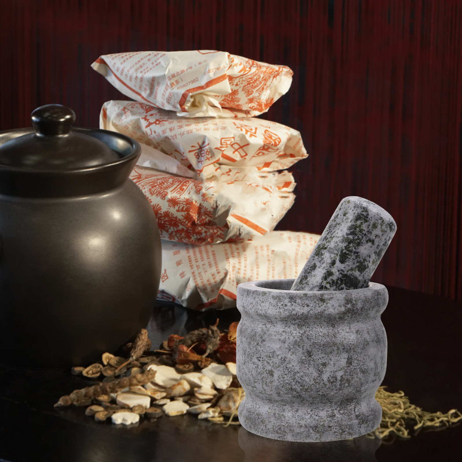 1Set Ergonomic Granite Pestle  - Mortar Pestle Granite recensie en prijs
