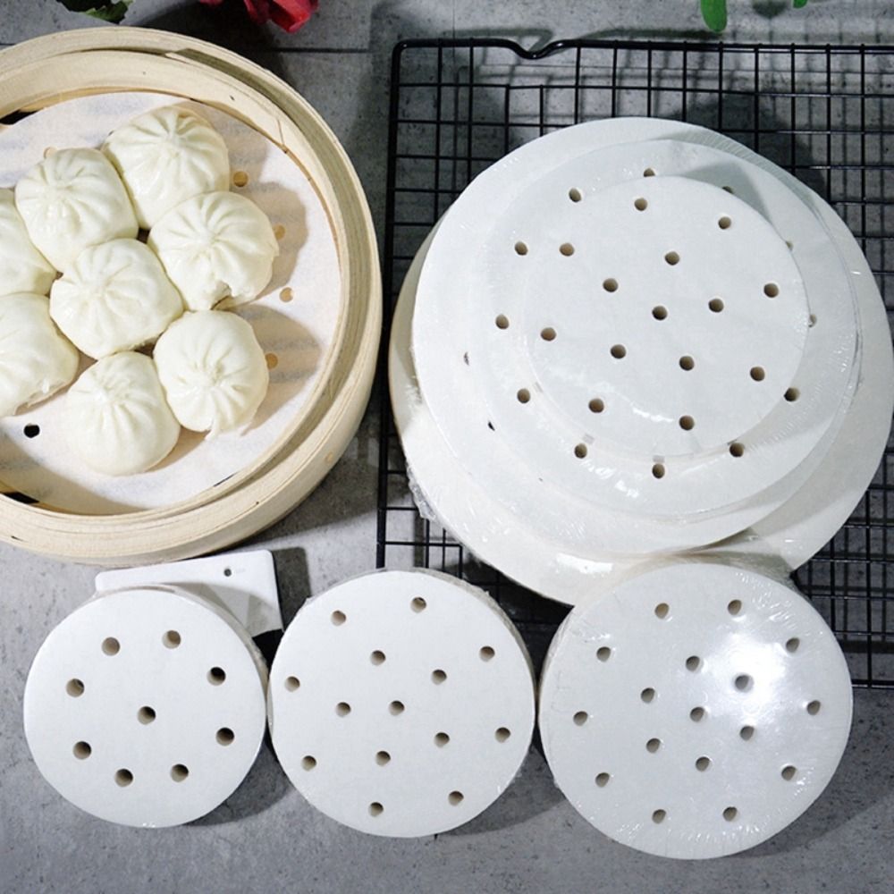 100Pcs Steamed Paper Steamed B - Home Cooking Help recensie en prijs