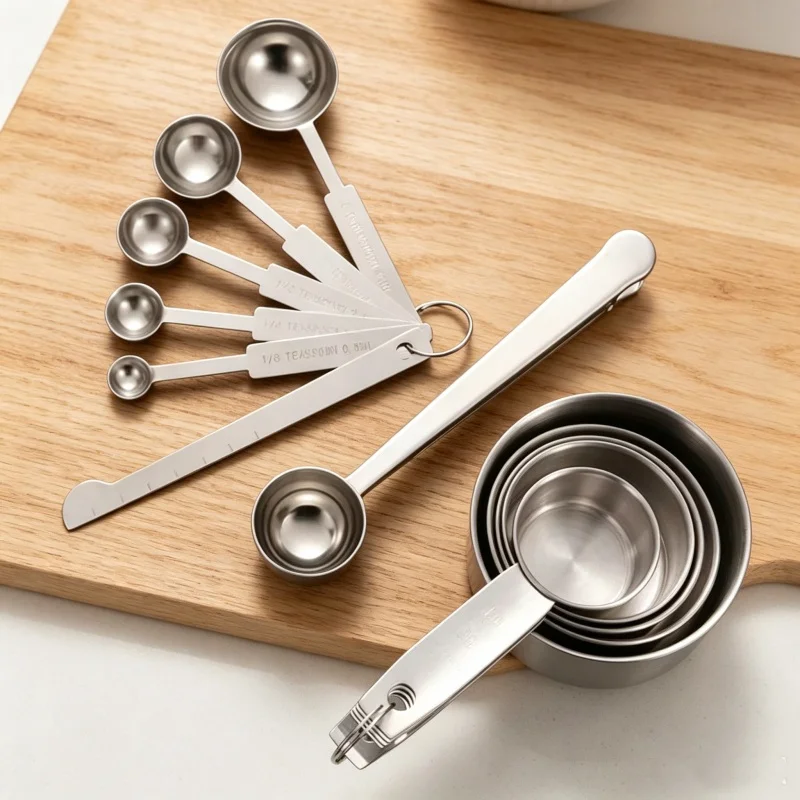 Stackable Stainless Steel Meas - Home Cooking Cookbook recensie en prijs